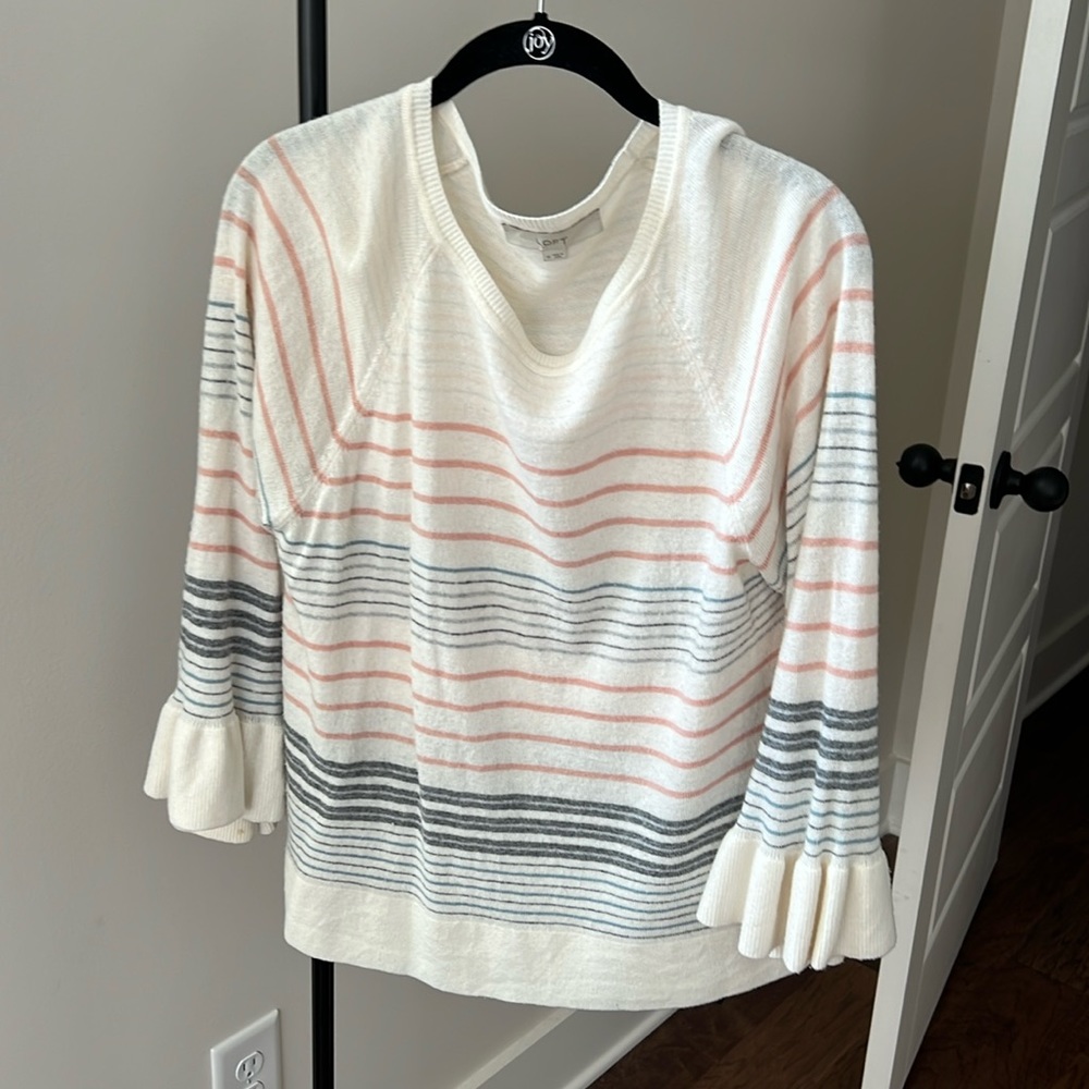 Loft striped sweater